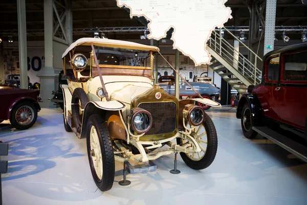 Bryssel Belgien Augusti 2015 Autoworld Museum Gamla Bilar Samling Visar — Stockfoto