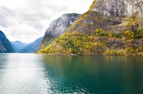 Naeroyfjord와 노르웨이에서 — 스톡 사진