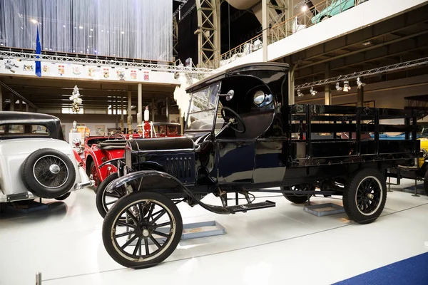 Bryssel Belgien Augusti 2015 Autoworld Museum Gamla Bilar Samling Visar — Stockfoto