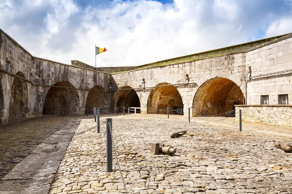 Courtyard Citadel Old Cannon — Stock Photo, Image