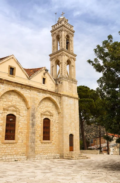 Eski Agios Mamas Kilisesi Aynı Köyde Kıbrıs — Stok fotoğraf
