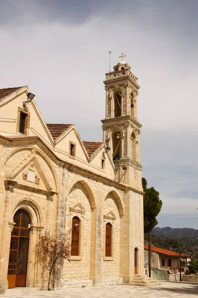 Igreja Old Agios Mamas Mesma Aldeia Chipre — Fotografia de Stock