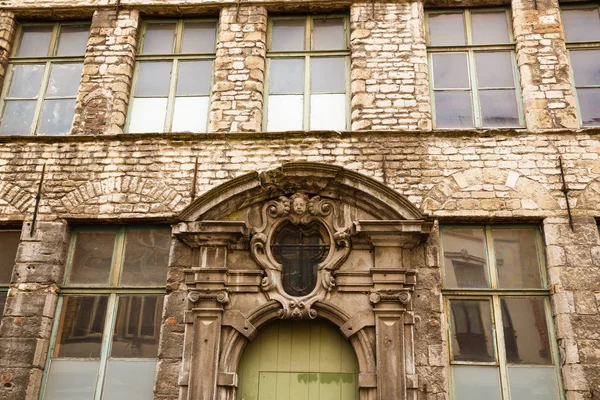 Fragment Ghent City Hall Belgien — Stockfoto