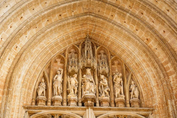 Catedral Notre Dame Sablon Brussel Bélgica — Fotografia de Stock