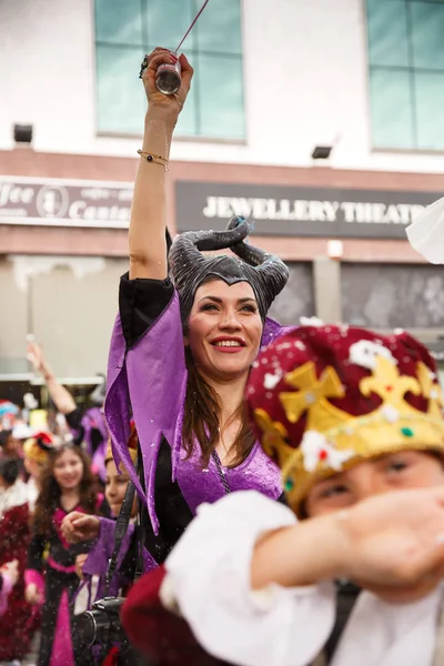 Limassol Cyprus March 2016 Unidentified Participants Carnival Parade Established 16Th — Stock Photo, Image