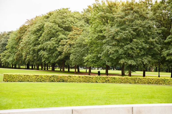 Άνθρωποι Στο Πάρκο Vigeland Στο Όσλο Νορβηγία — Φωτογραφία Αρχείου