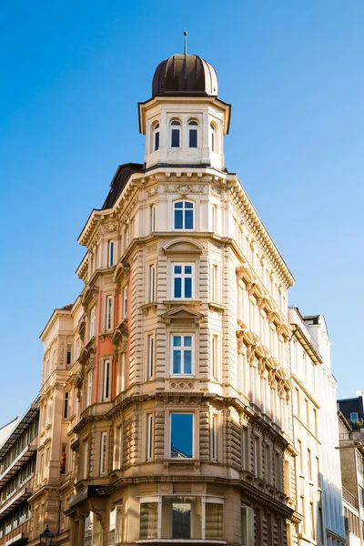 Красивое Историческое Здание Гамбурге Германия — стоковое фото