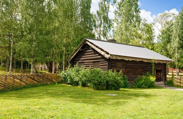 Casa Madeira Velha Tradicional Oslo Noruega — Fotografia de Stock