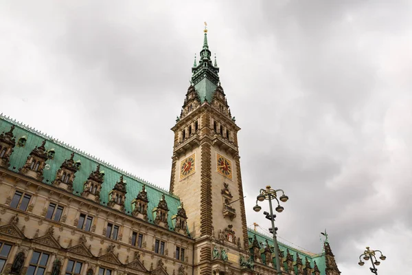 市庁舎やハンブルク ドイツの建物市庁舎 — ストック写真