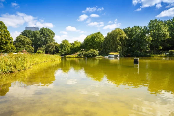 Utsikt Över Parken Planten Blomen Hamburg Den Populära Avkopplande Och — Stockfoto