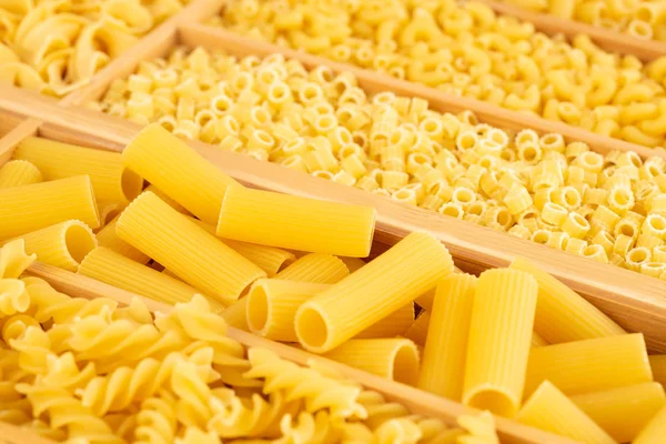 Olika sorters pasta — Stockfoto