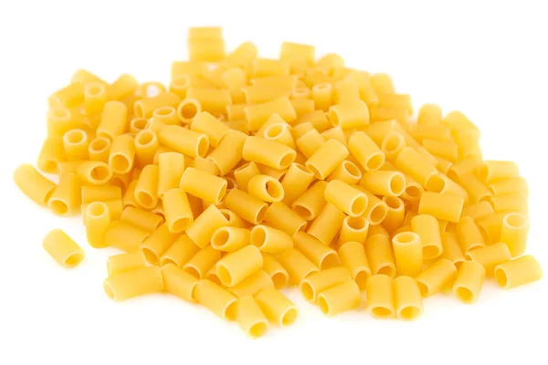 Högen Pasta Isolerad Vit Bakgrund — Stockfoto