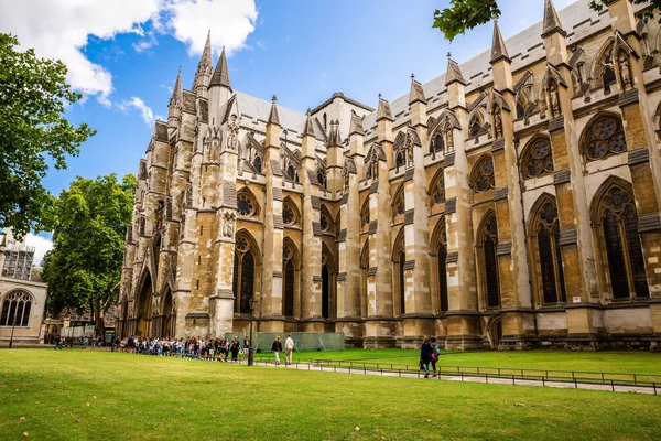 Londen Verenigd Koninkrijk Augustus 2019 Westminster Abbey Collegiale Peter Kerk — Stockfoto