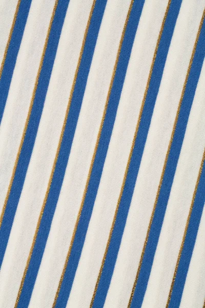 Texture Tissu Bleu Blanc Avec Motif Comme Fond — Photo