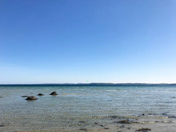 Escena alemana del mar Báltico a principios de primavera — Foto de Stock