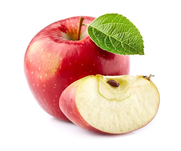 Red Apple Slice — Stock Photo, Image