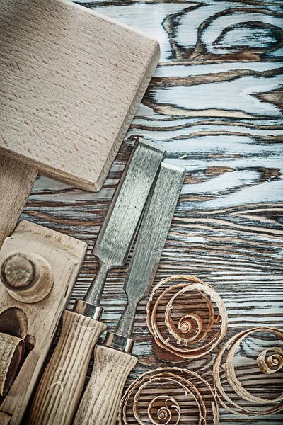 Tahta çekiç tıraş kıvrılmış uçak planlama cips keskiler