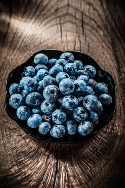 Plaka vintage grunge gemide huckleberries.