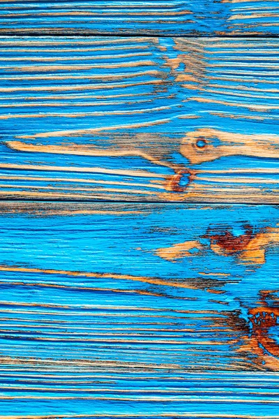 青いヴィンテージ ストライプ木製ボード — ストック写真