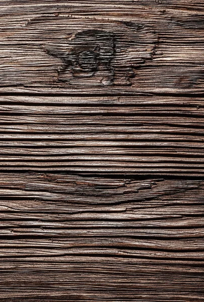 Grunge brown natural wooden surface — Stock Photo, Image