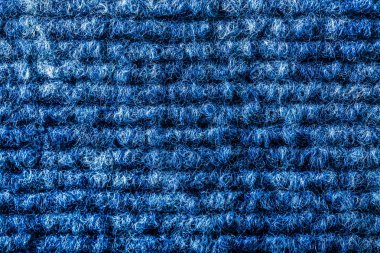 Mavi mutfak sünger görünümü kapatın.