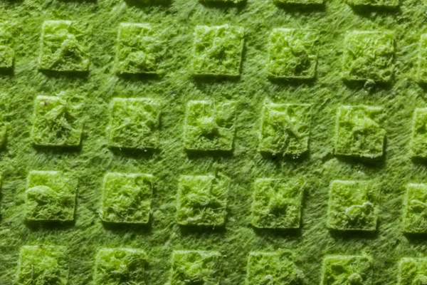 新しい緑色のキッチン タオルの表面 — ストック写真