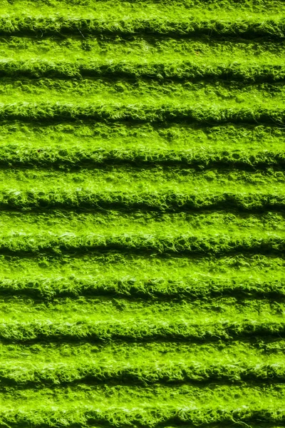 Neues Grünes Geschirrspültuch Vertikale Ansicht — Stockfoto