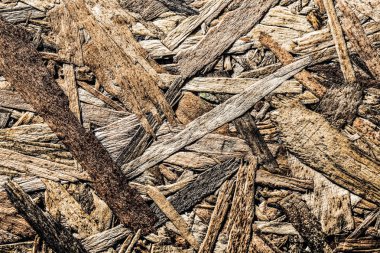 Sıkıştırılmış kontrplak malzeme yatay görünüm.