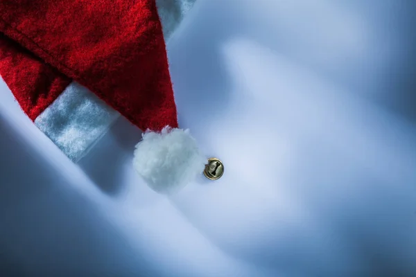 Sombrero Santa Claus Sobre Fondo Blanco — Foto de Stock