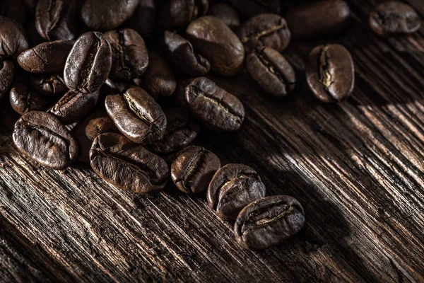 木板上的咖啡作物 — 图库照片