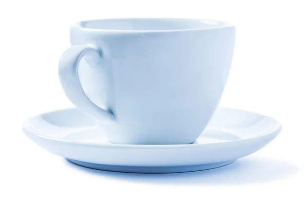 Tazza di caffè isolato su bianco — Foto Stock