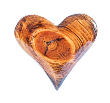 tek vintage parlak laked ahşap herat izole