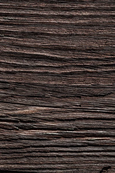 Vintage marrom riscado fundo de madeira — Fotografia de Stock