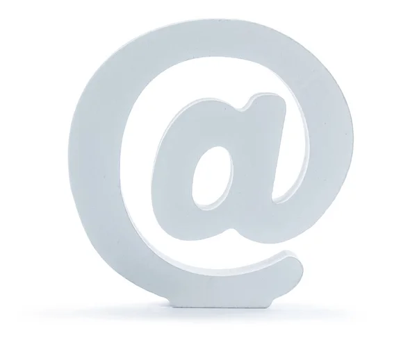 E-mail symbool geïsoleerd concept voor e-mailadres en contact — Stockfoto