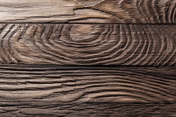 Vista de cerca en textura de madera vintage con orientación horizontal — Foto de Stock