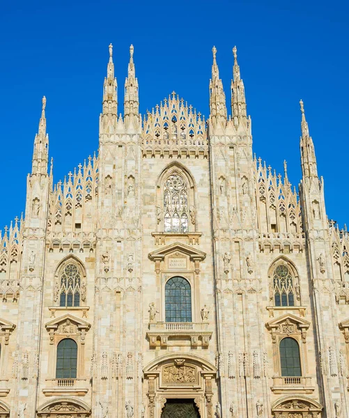 Vista Catedral Milán Italia — Foto de Stock