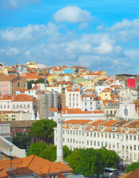Panorama Staré Město Lisabon Portugalsko — Stock fotografie