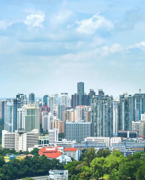 싱가포르 현대 주거 도시 지구 — 스톡 사진