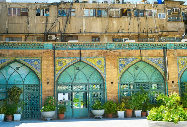 Nowoczesnej i tradycyjnej architektury, Iran — Zdjęcie stockowe