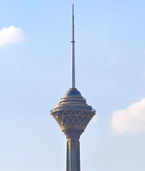Haut de la tour Milad Téhéran, Iran — Photo