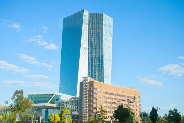 Banca centrale europea Francoforte, Germania — Foto Stock