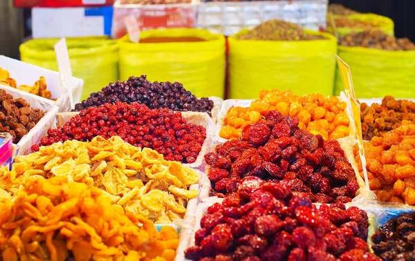 Sušené ovoce na Grand Bazaar — Stock fotografie