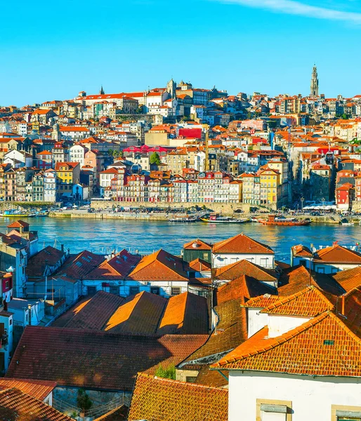 Cidade do Porto em sol matutino — Fotografia de Stock