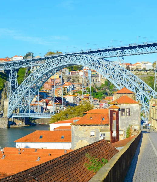Ponte Dom Luis, Porto, Portugal — Fotografia de Stock