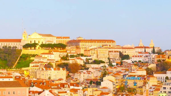 リスボン旧市街建築ポルトガル — ストック写真
