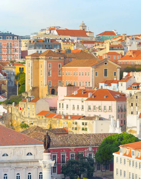 Ver Lisboa Casco Antiguo Portugal — Foto de Stock