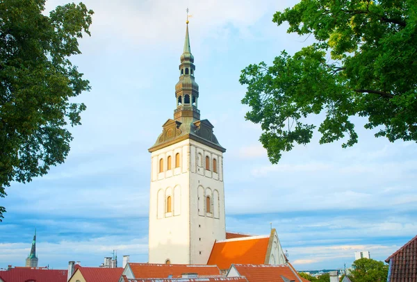 Sint Nicolaaskerk Tallinn, Estland — Stockfoto