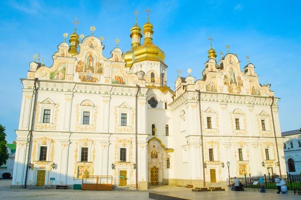 Dormizione Cattedrale Kiev Pechersk Lavra — Foto Stock
