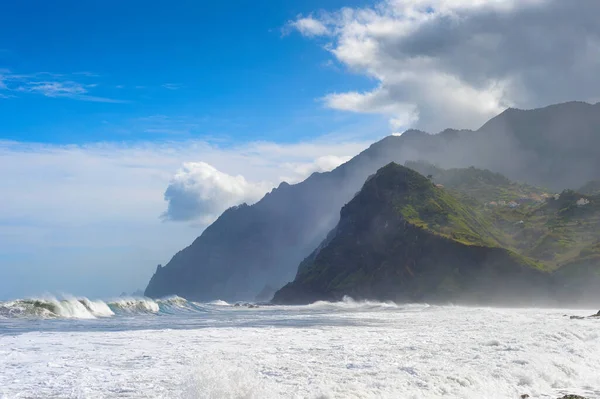 Beautiful Madeira Seaside Landscape Madeira Island Portugal — Stock Photo, Image