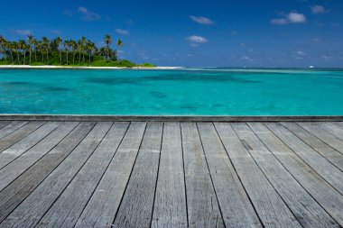 Egzotik plaj arka plan. Yaz seyahat ve Turizm, tatil hedef kavramı.